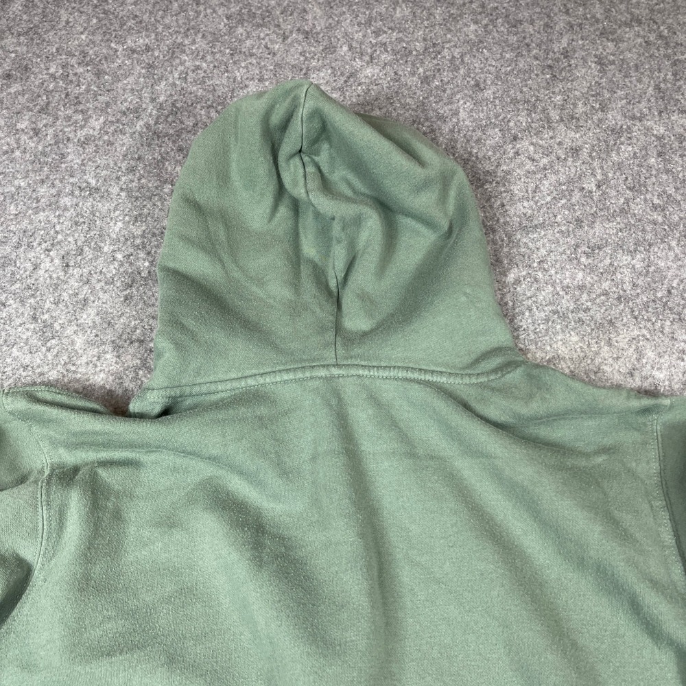 The North Face Graphic Pullover Hoodie Mens Lg Green Terry Grizzly Bear Mountain - Picture 5 of 16